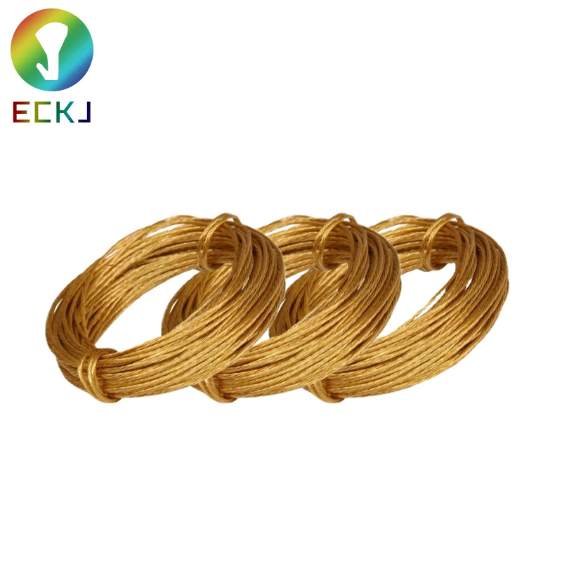 
ECKJ Picture Hanging Brass Wire 100-Feet 30M 