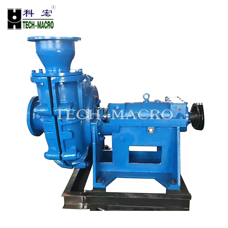 
Anti-abrasive centrifugal industrial ash and slag slurry pump for slag granulation process 