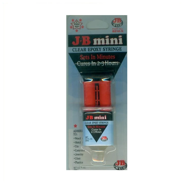 Двойные компоненты эпоксидный клей эпоксидный стальной клей