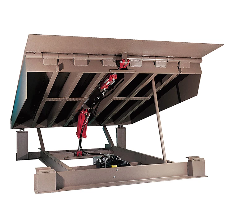 
Manufacturing warehouse truck mechanical portable hydraulic loading dock 