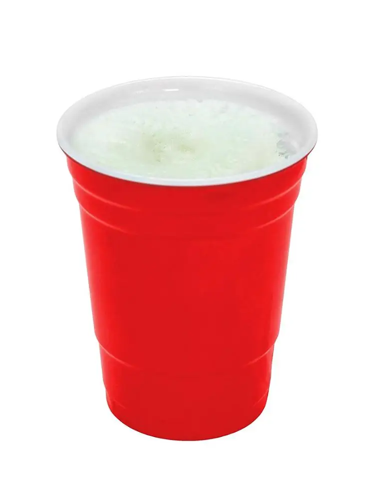 
reusable 16 oz red quality melamine party cup for drinking 