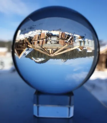  80 мм k9 lensball с подставкой для фотографии хрустальный