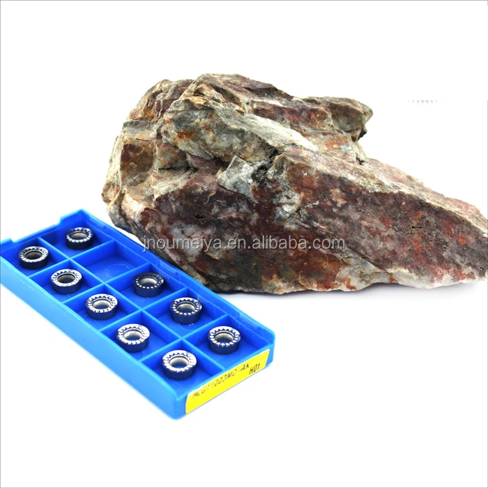 Korloys круглый чехол с алюминиевыми вставками для резки RCGT1003MO-AK H01