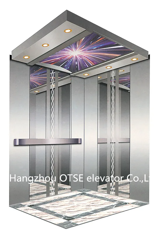800kg 10person used passenger elevator for sale with good elevator motor