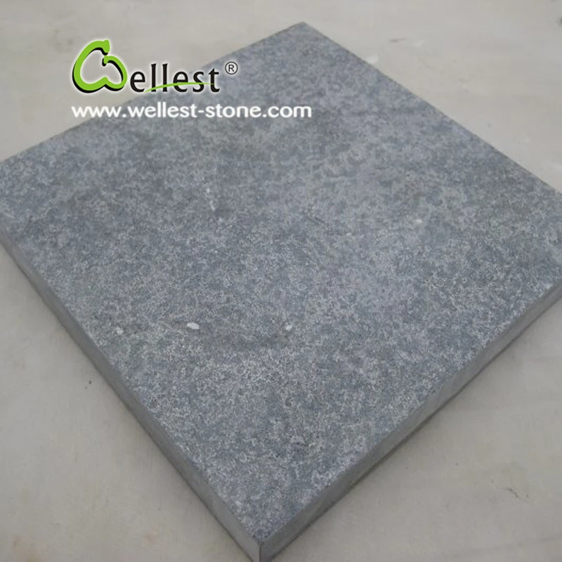 Заводская цена сине-серая Известняковая Плитки Для Террасы внутреннего дворика и наружного напольного