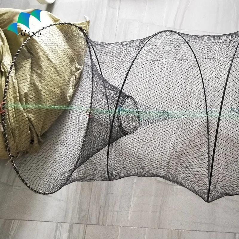 
Customized 800*20*30cm ground cage long tail cage for crayfish 