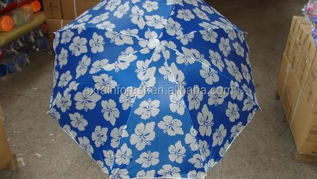 white frame parasol umbrella economic outdoor beach umbrella for sale