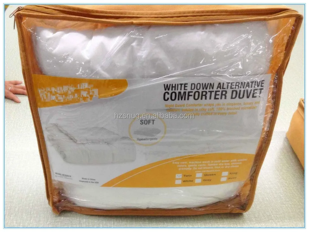 High Quality Home & Hotel Luxury Microfiber Alternative Down Quilt Down Duvet Comforter