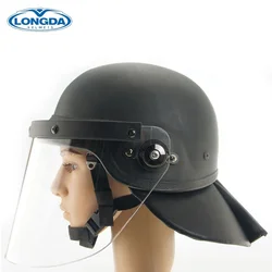 Army security protection bulletproof helmet with visor