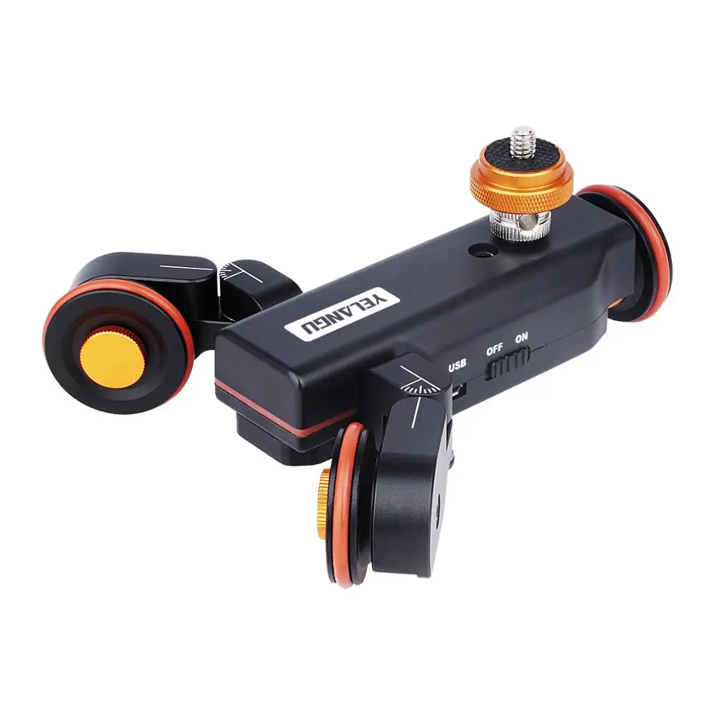 YELANGU Universal Track Skater Table Mini Camera Dolly For Cameras And Camcorders