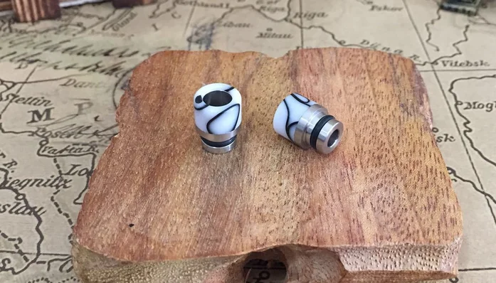 510 drip tip acrylic+stainless steel drip tip for ego