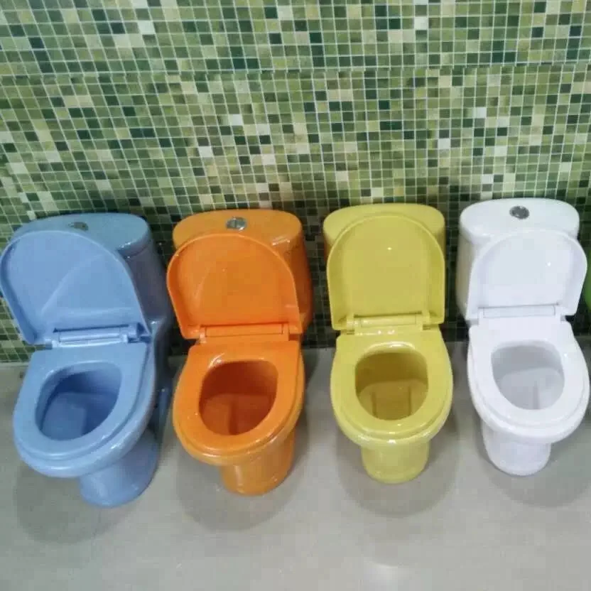 Guangdong Sanitary Ware Orange Color Preschool Kid Toilets