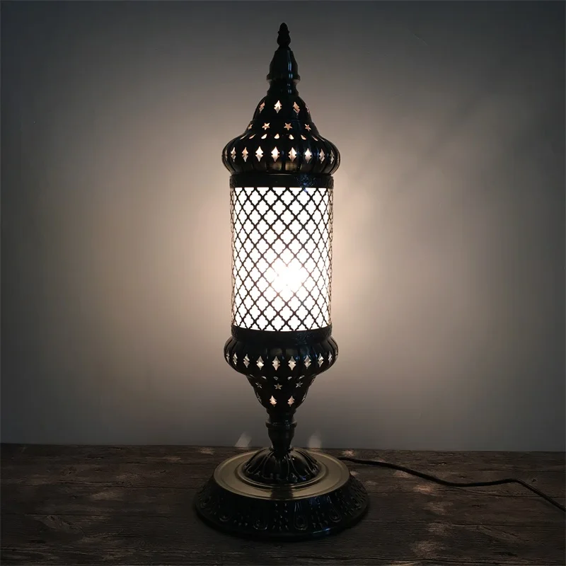 Tokin Handmade Mosaic Art Turkish LED table retro Lamp