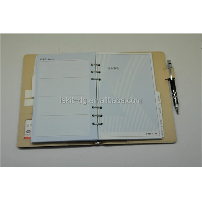 2025 custom executive diary 70gsm ivory paper diary acid free FSC-Certified paper diary