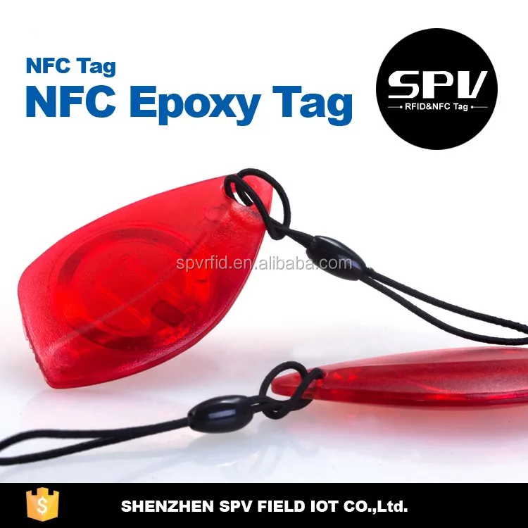 Индивидуальные Красочные Пластиковые NFC Эпоксидной Тег Natg213 ISO14443A