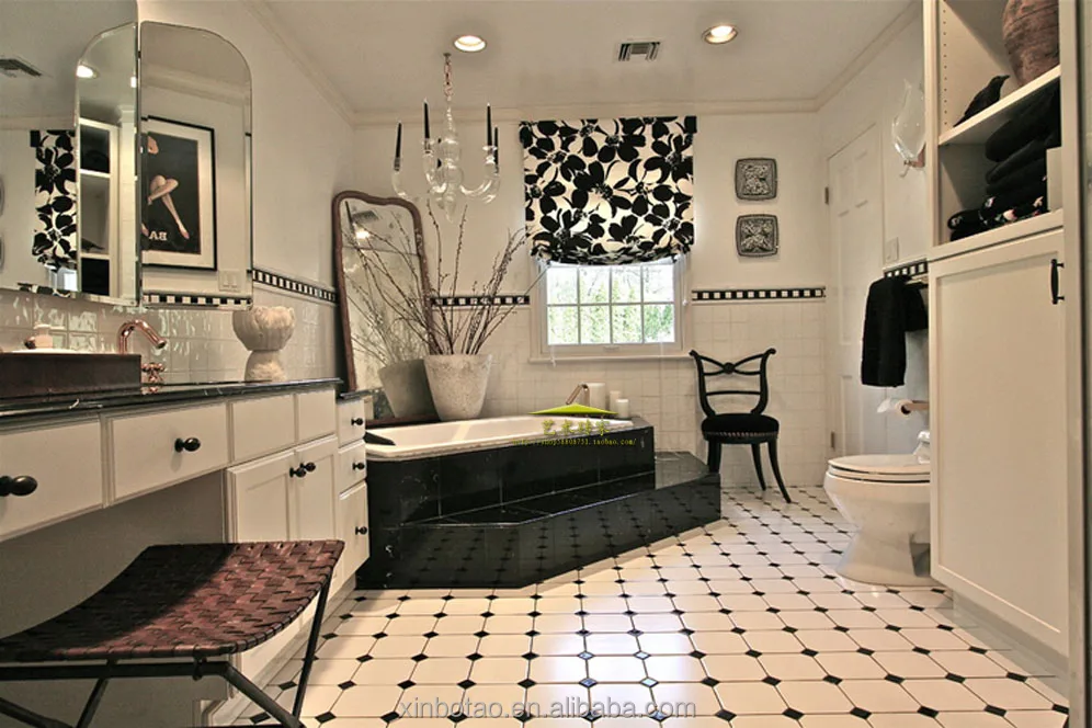 
Light White Octagonal floor porcelain mosaic tile 