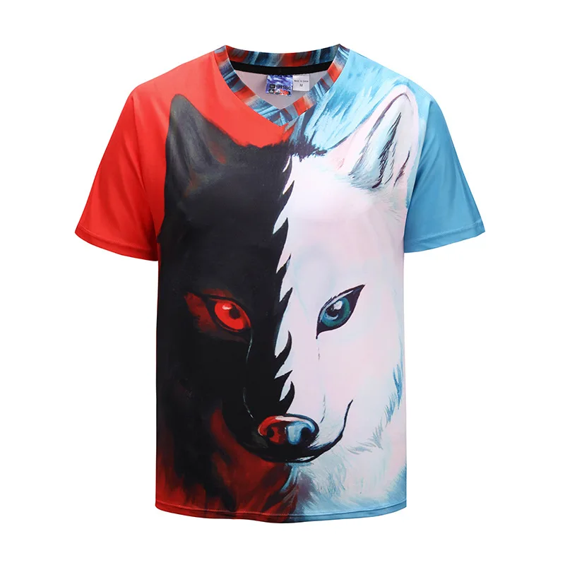 Professional Full Sublimation T Shirt Custom Printed Tshirts