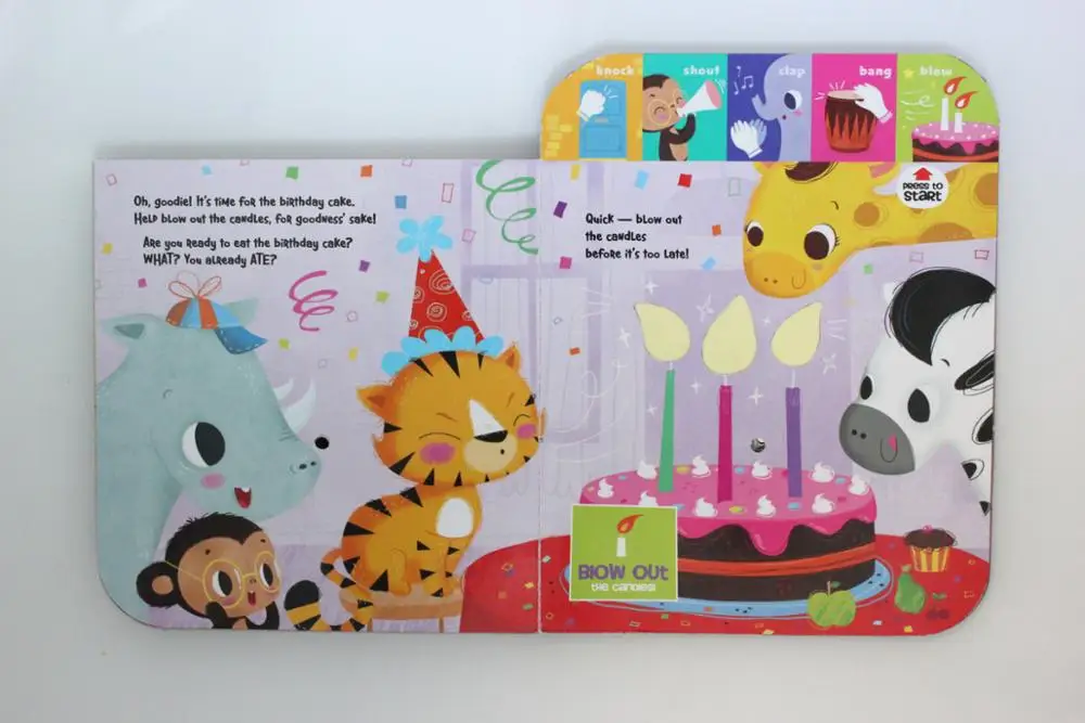 Multifunctional Magic Birthday Book