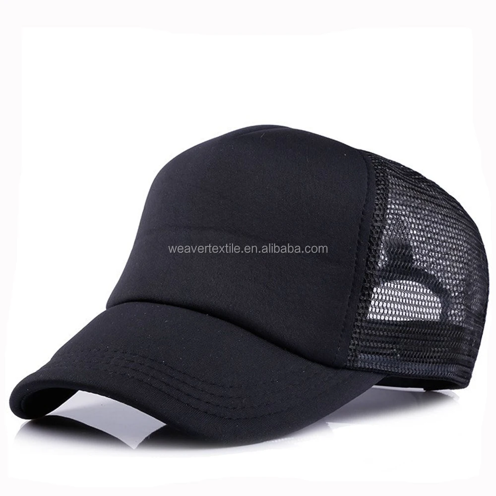 
Custom Plain Mesh Curved Bill Trucker Cap 