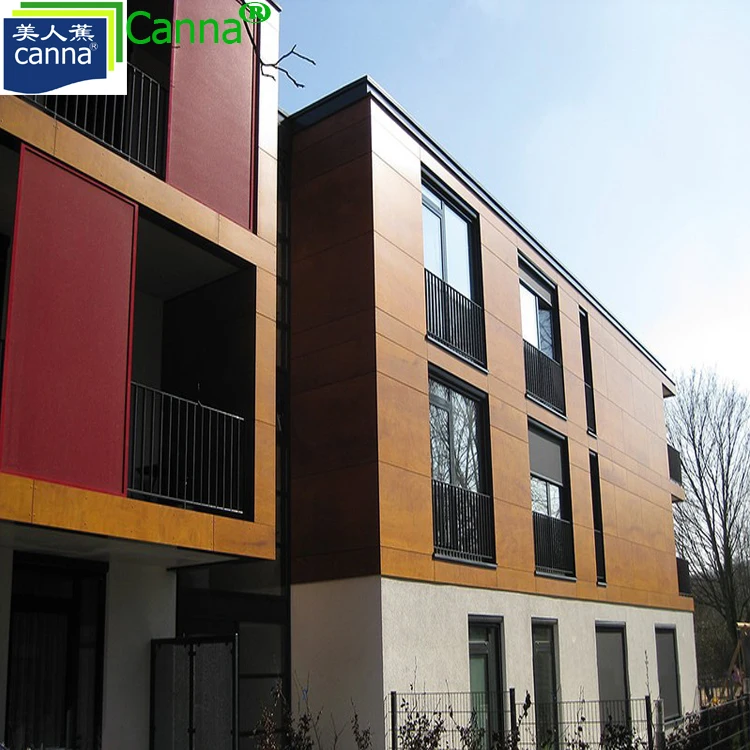 HPL phenolic board facade wall panel exterior wall cladding