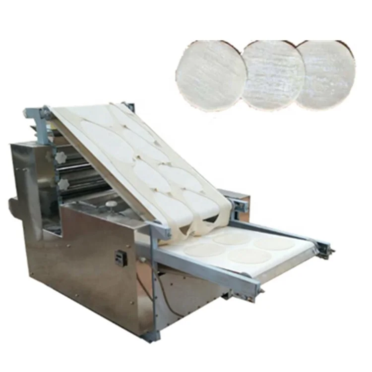 
Factory price Automatic Bakery equipment pita bread dough cutting and sheeting machine Dough Roller 