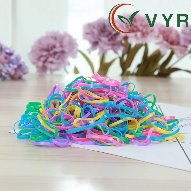 Лента для волос весеннего цвета, оптовая продажа, высокопрочная эластичная Высококачественная Бытовая Резиновая лента из ТПУ или любых целей