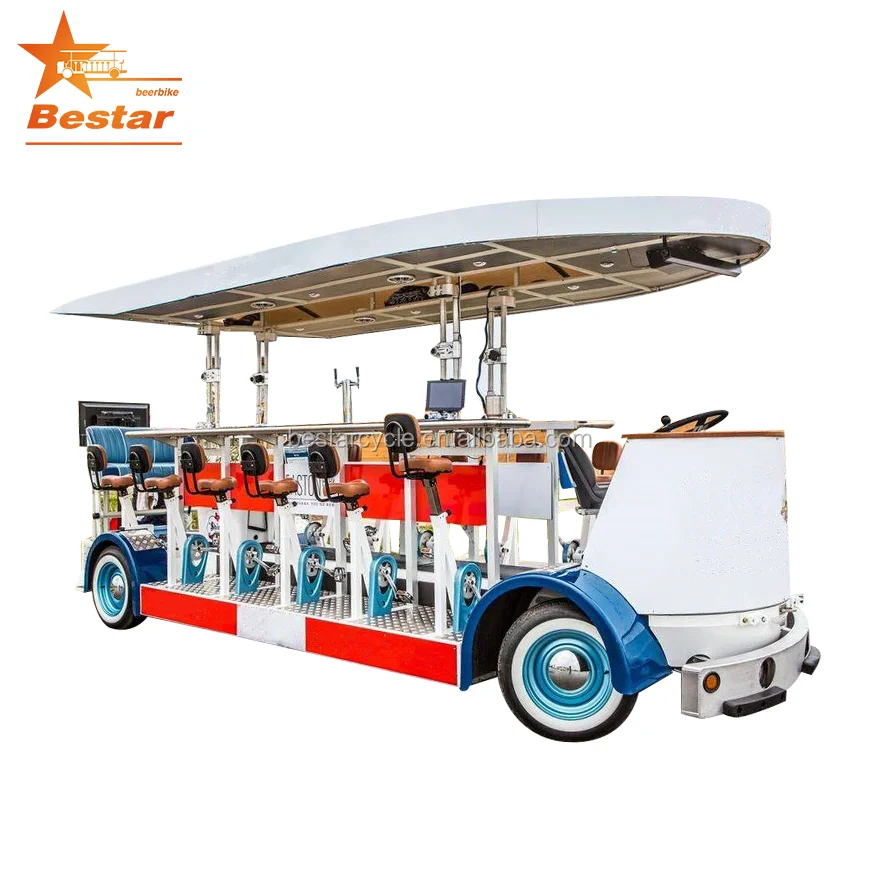 Bike bicycle cycle party travel for trips on city electric Pedius beer bike