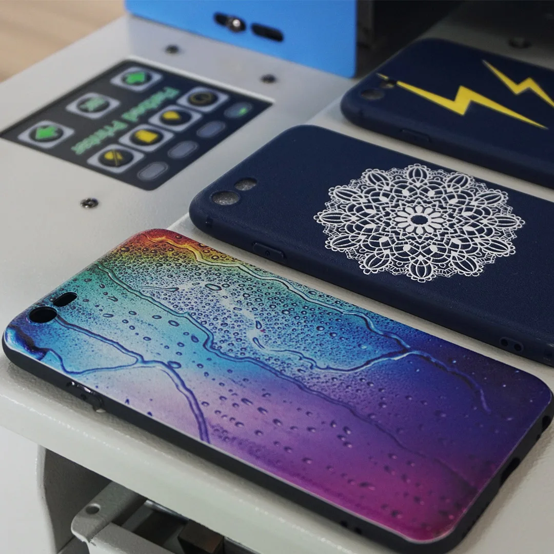 
Small inkjet a4 size silicone tpu phone case uv printer 