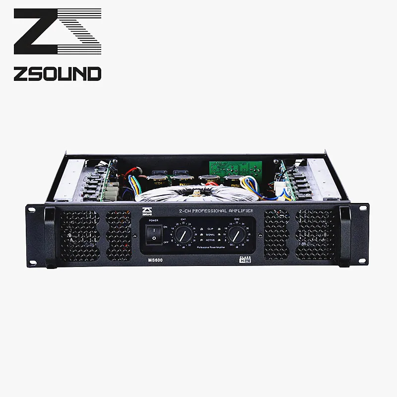 ZSOUND отличное качество 1000 Вт комплект аудио усилителя