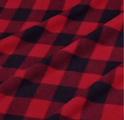 Рождество, День Святого Валентина, микрофибра, логотип, буйвол, клетка, Флисовое одеяло Sherpa