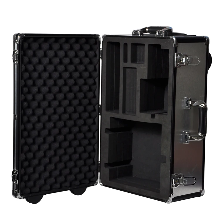 Long reinforce durable hardware flight equipment aluminum tool case