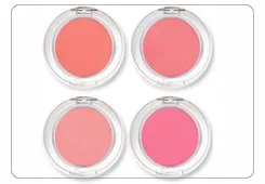 Plastic Container Ice Cream Single Color No Brush Makeup Baked Blush Makeup Blusher Pressed Blush Powder Cheek Cosmetic 12000pcs
