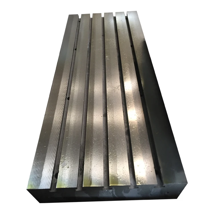 2022 Hot Sale T-slot Surface Plate Cast Iron Steel Platform Parallel Rule Other Measuring Tools Cangzhou On Huawei Made In China