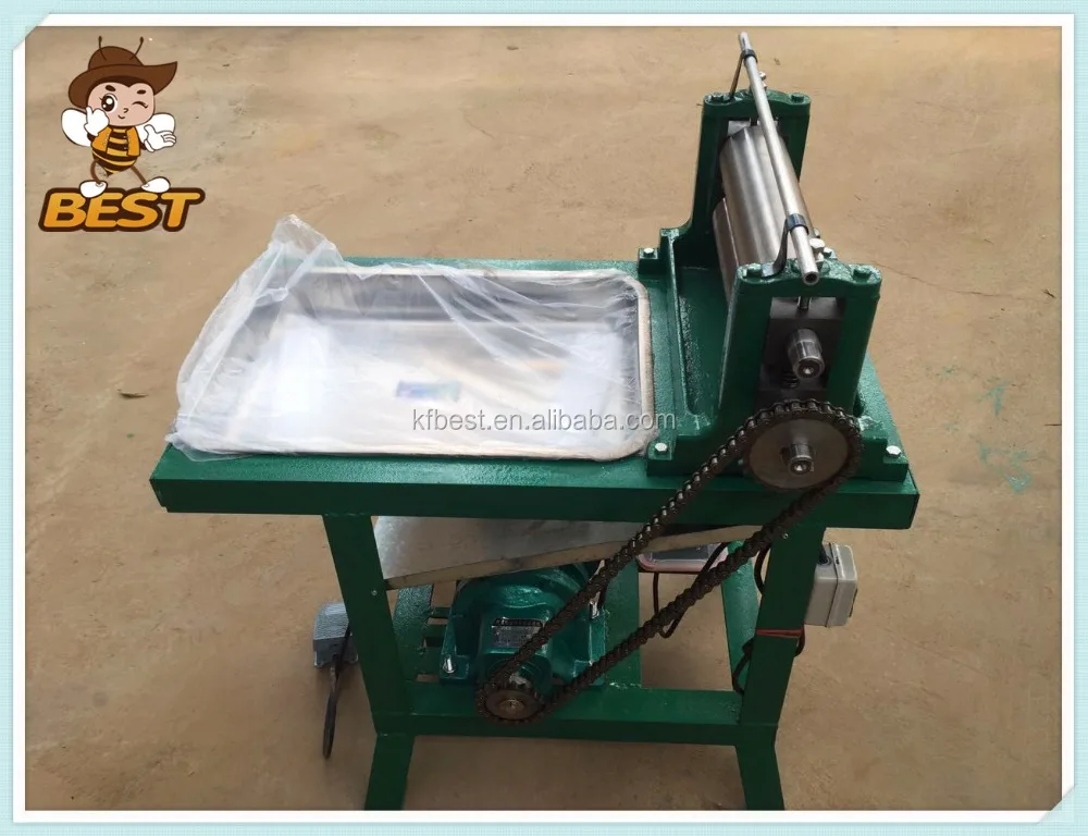 Best quality Beekeeping equipment bees wax roller / electric beeswax foundation machine