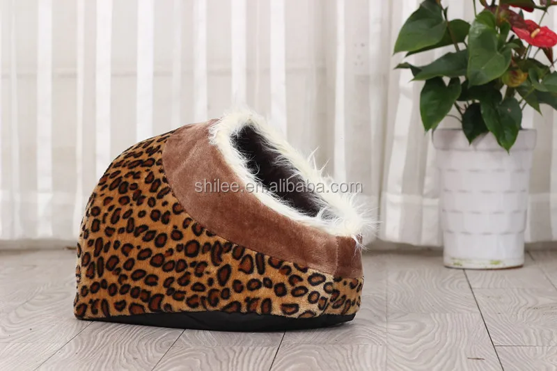 Luxury Round Fleece Cat Cushion/New Dog Cat Warm Fleece Winter Bed Igloo House Soft Luxury Basket For cat/dog house
