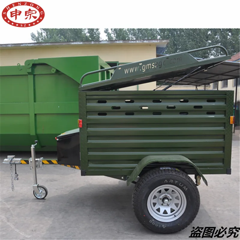 
small car transport dog box utility trailer 