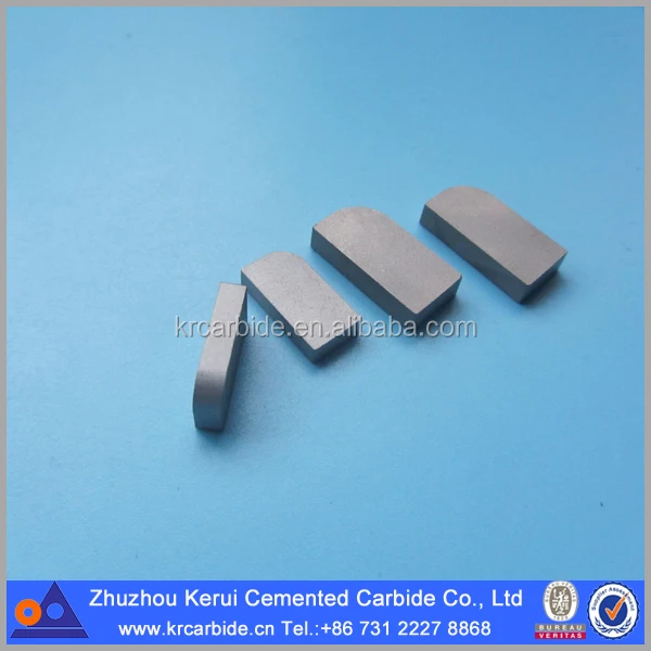 ANSI P20/P30/P40 welding tips tungsten carbide tips for brazed tool bits