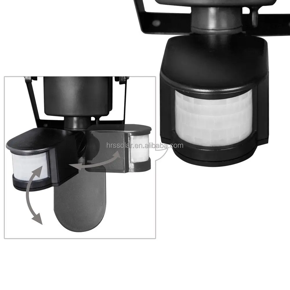 100 LED Dual Direction Security Solar Flood Light Oem Reasonable Price Whole House Solar Generator ABS Amorphous Silicon 12 80