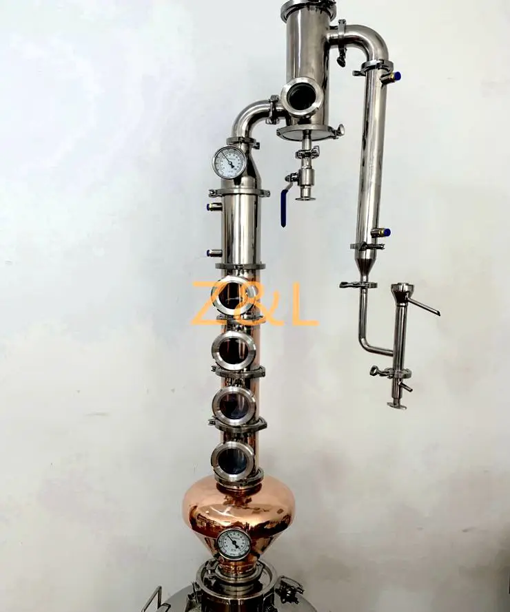 96% Alcohol Moonshine Pot Still  distillery for Vodka, Whisky, Gin
