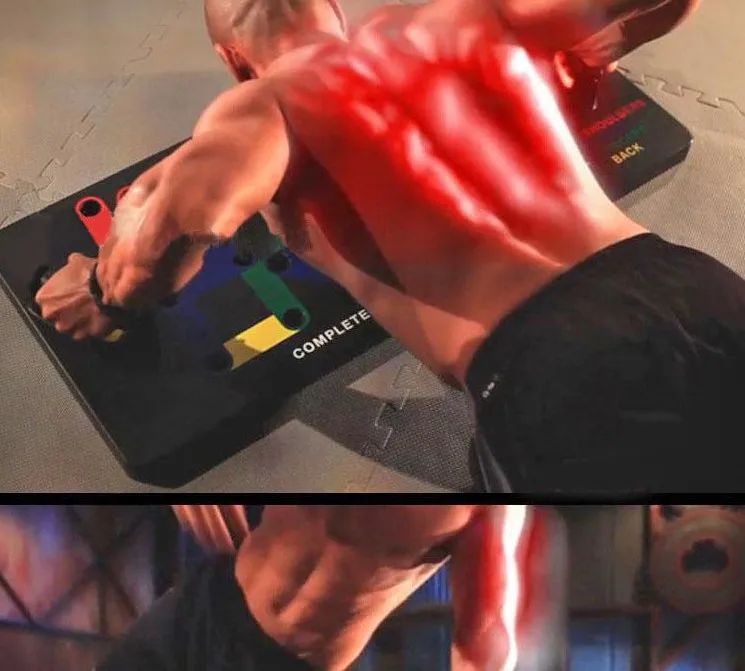 Power Press Push Up - Complete PushUp Training System Power Board