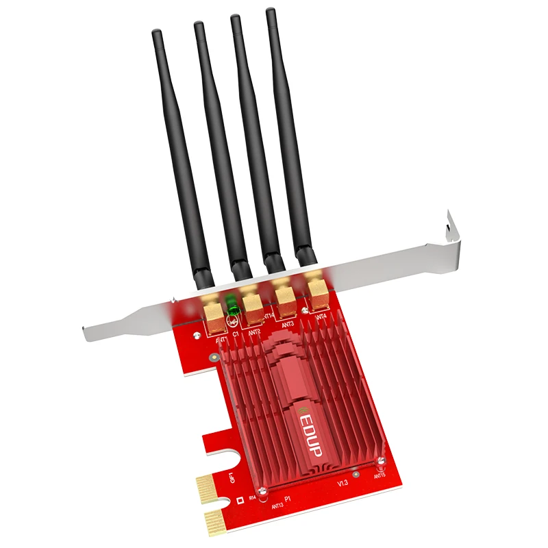 EDUP 1900 Мбит/с беспроводной PCI/PCI-E сетевой адаптер PCI-E Wi-Fi адаптер