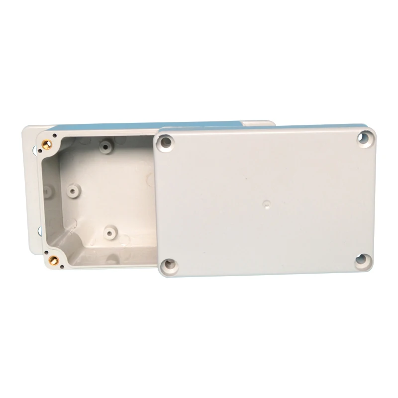 Outdoor project electronic battery plastic enclosure ip65 waterproof abs junction box with flanges