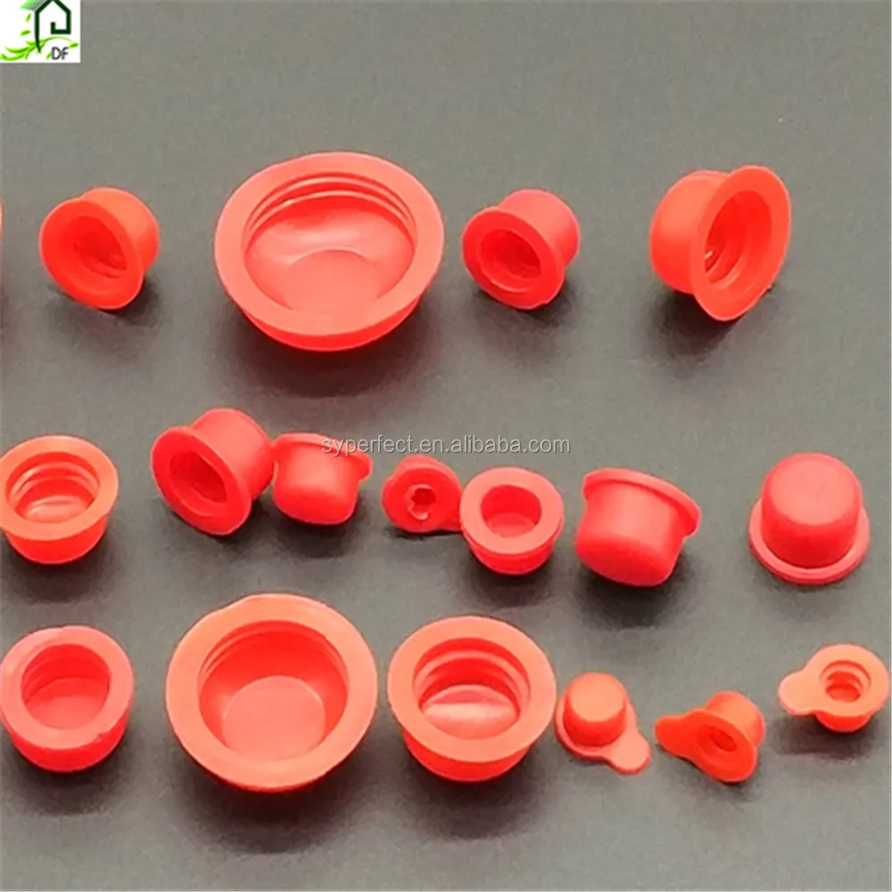 Durable Silicone End Tip Rubber Protective Pipe Cover