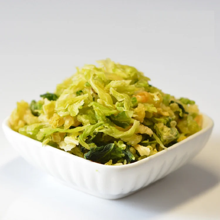 Dried Vegetable Dehydrated Cabbage Cubes 20*20 mm / 10*10 15*15