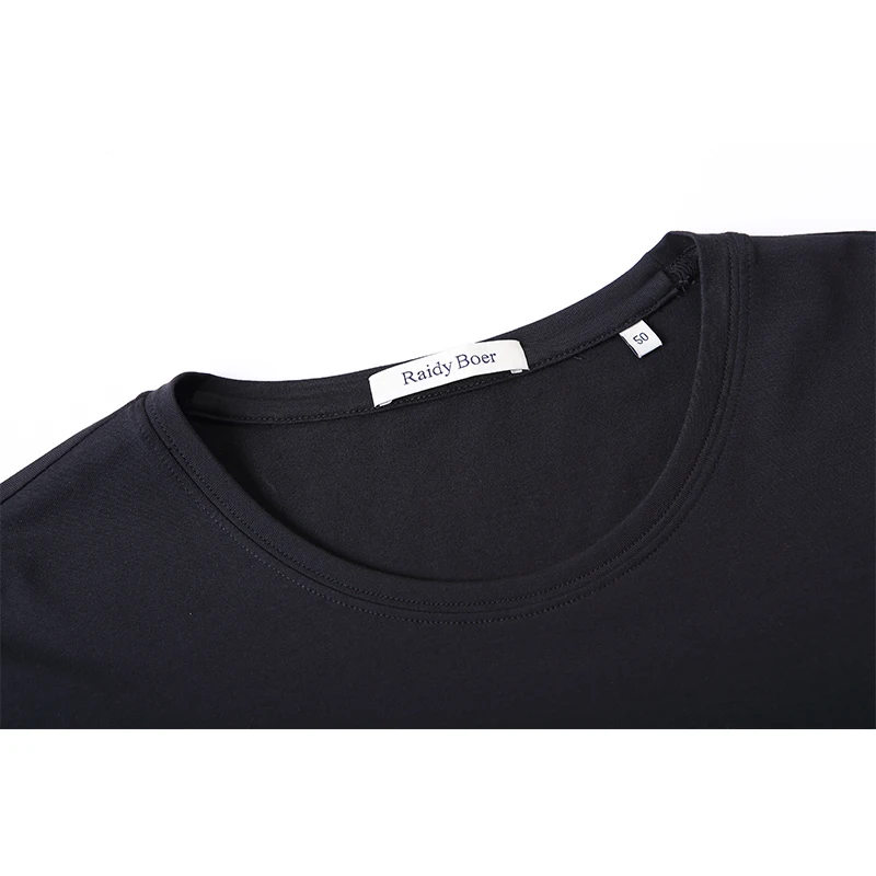 Men Tshirt 100% Cotton T Shirt Embroidery Wholesale Mercerized Cotton Casual Animal Pattern with Pattern Garment DYED Jersey