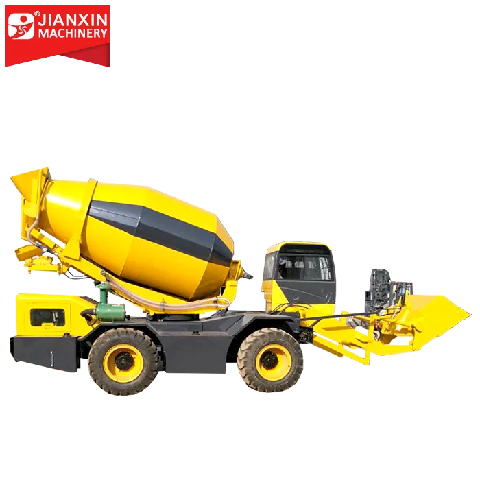 
Self loading mobile concrete mixer self loader truck 