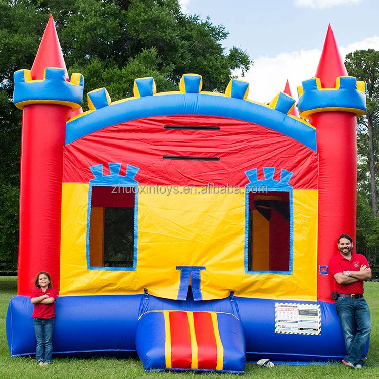 
Vivid Color Inflatable Medieval Castle Jumper Commercial Jumping Castles Sale 