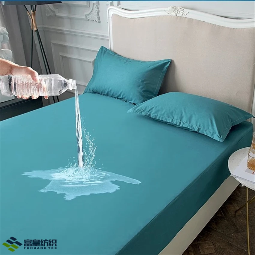 pul fabric waterproof Waterproof terry towelling tpu mattress protector fabric