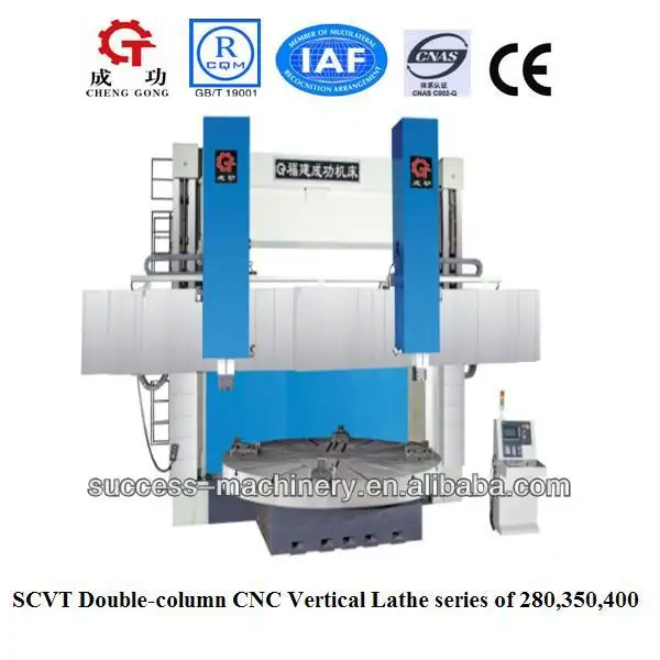 Scvt280h/w double column cnc vertical lathe for sale