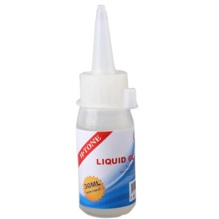 
Custom Silicone liquid glue stick craft stationery school water glue for paper 30/60/100/200/250ml Clear liquid gule for slime 